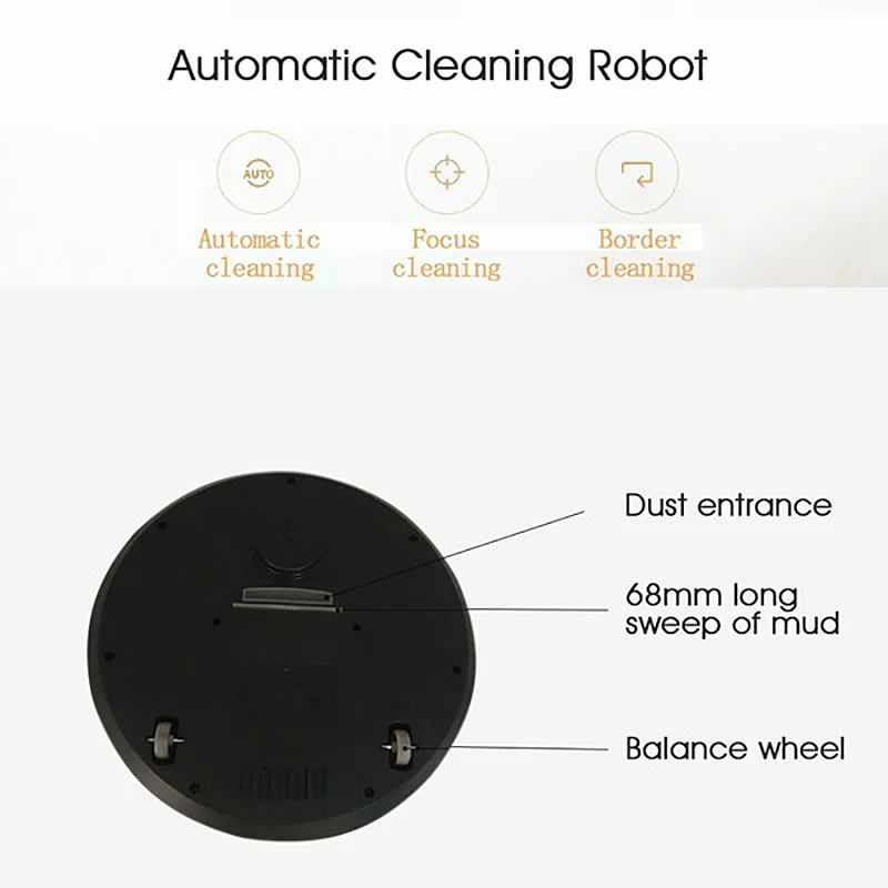 

Household Charges Fully Intelligent Automatic Suction Sweeping Machine Automatic Vacuum Cleaner Intelligent Sweeping Machine