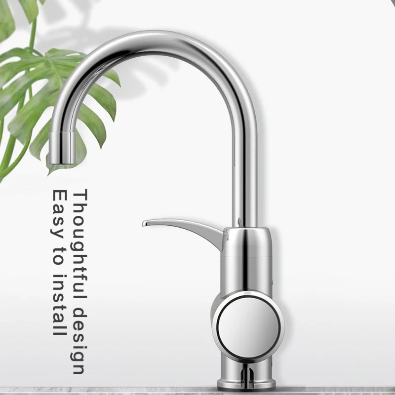 

Instant Electric Water Heater Kitchen Bathroom Faucet With Digital Display M17E