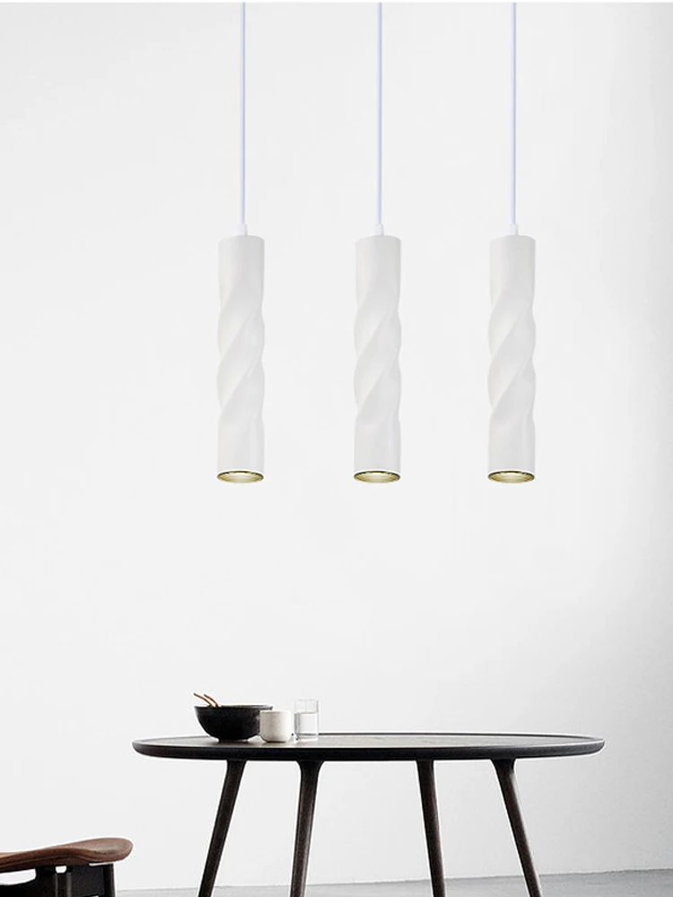 Подвесной светильник dimmable Подвесной светильник Кухня River Island Обеденная магазин барная стойка украшения цилиндра трубы Освещение для кухни