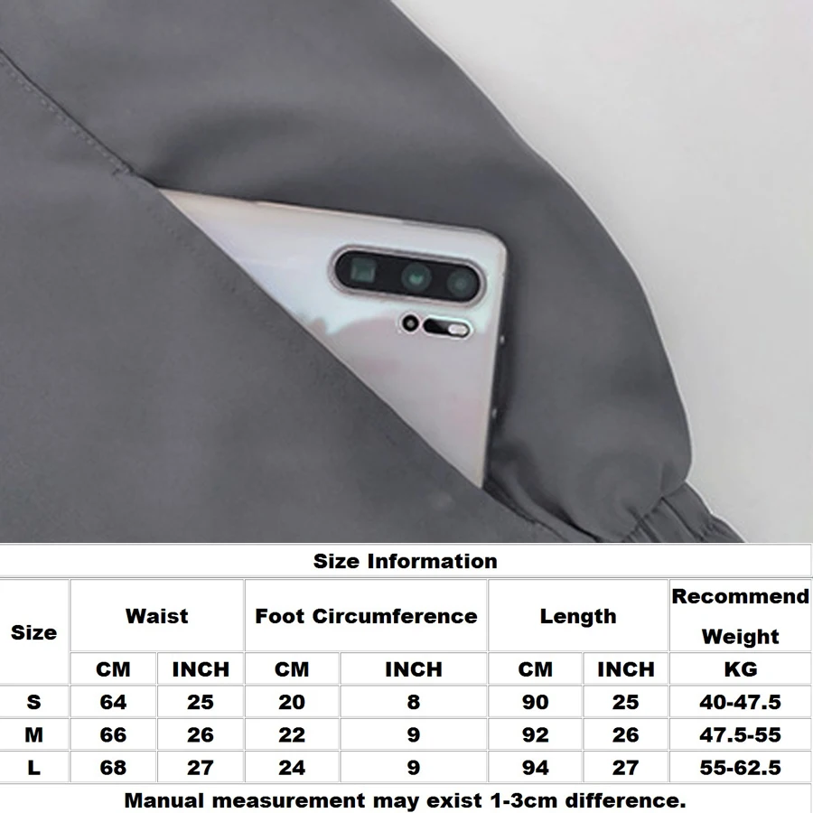 

BINAND Pocket Sport Pants Women Loose Fitness Pants High Waist Yoga Pants Quick Dry Running Trouser High Waist Training Trouser
