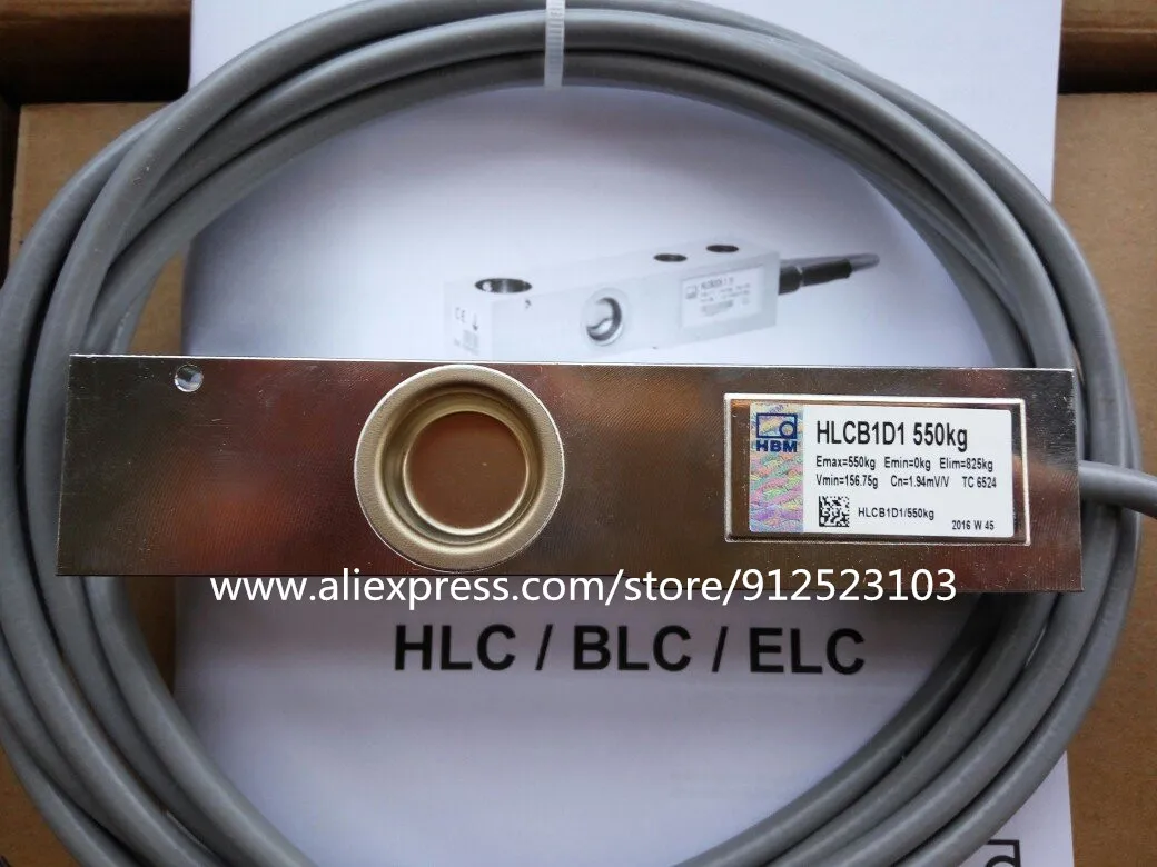 

HLCB1D1/550KG HLCB1D1/2.2T HBM Load Cell Weighing Sensors