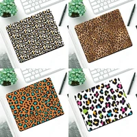 maiyaca leopard gamer play mats mousepad small pads rubber mouse mat mousepad desk gaming mousepad cup mat
