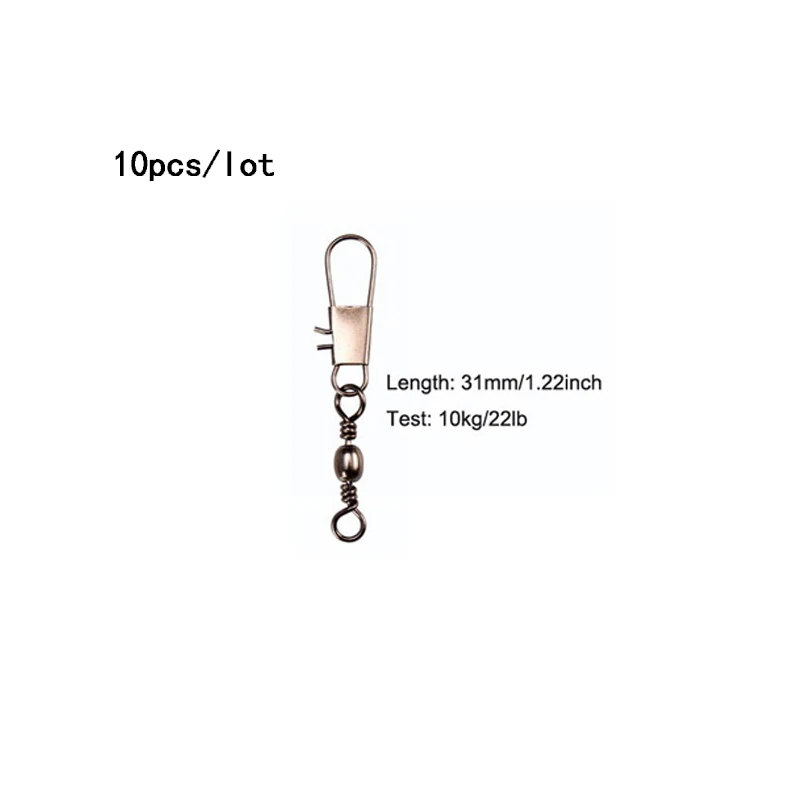 10pcs 3.1cm Воблер для удочки, сигнализатор укуса, колокольчики, кольцо, морской лещ, Колокольчик для ночной рыбалки, флуоресцентная световая палка, Аксессуары для рыбалки, разъем - Цвет: 10pcs 3.1cm