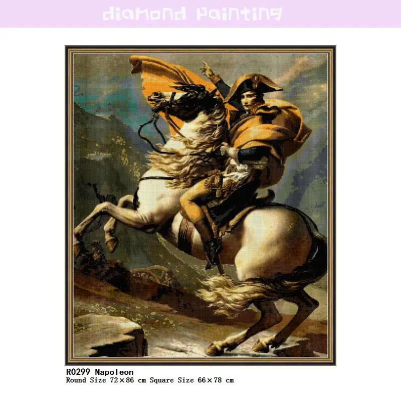 

Набор для алмазной вышивки, квадратная и круглая мозаика, 5D