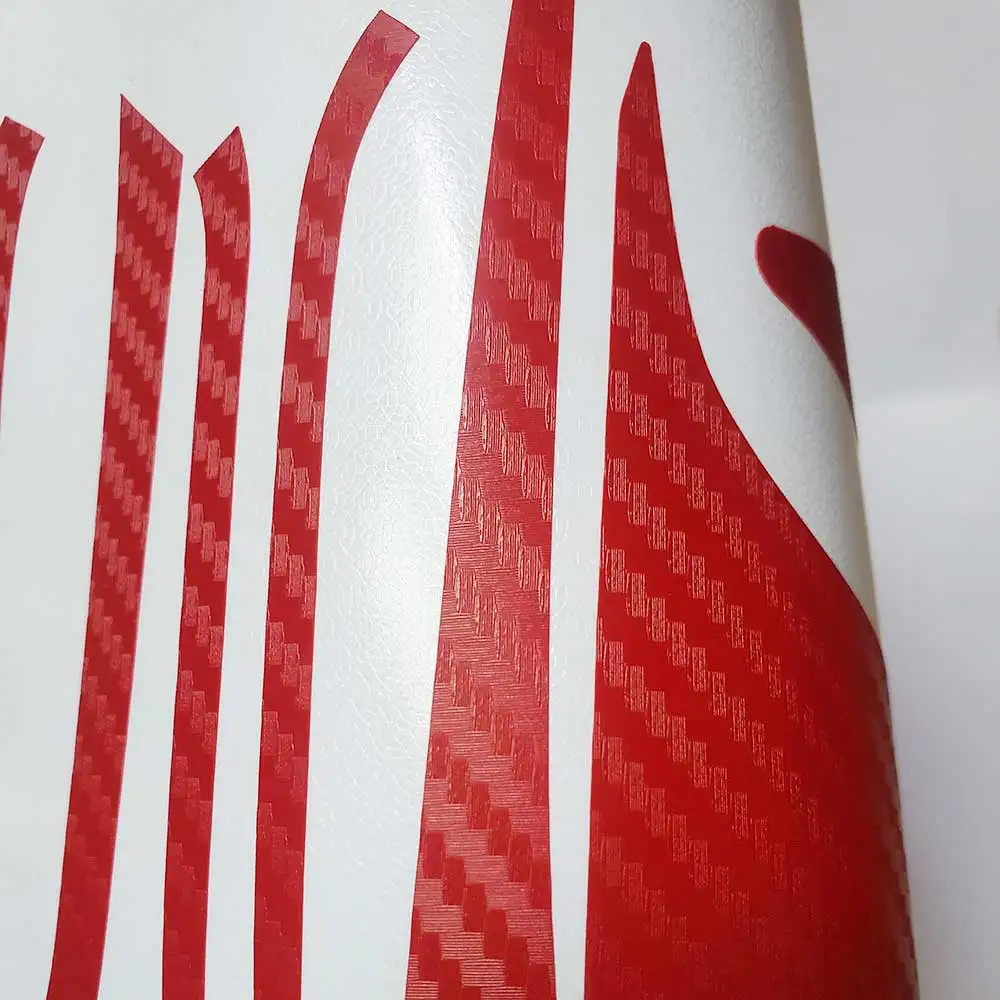 4 шт. (235/60 R18) углеродное волокно текстура колеса наклейка на обод наклейки для HONDA