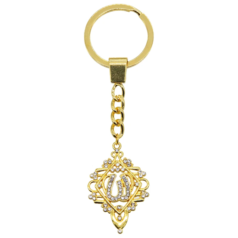 Ажурная мозаика стразы Арабский исламский мандарин очаровательная подвеска