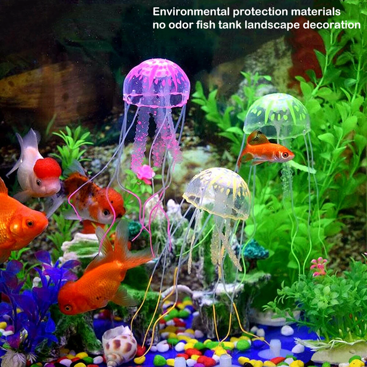 1 чехол из поликарбоната и силикона имитация украшение Медуза светящаяся