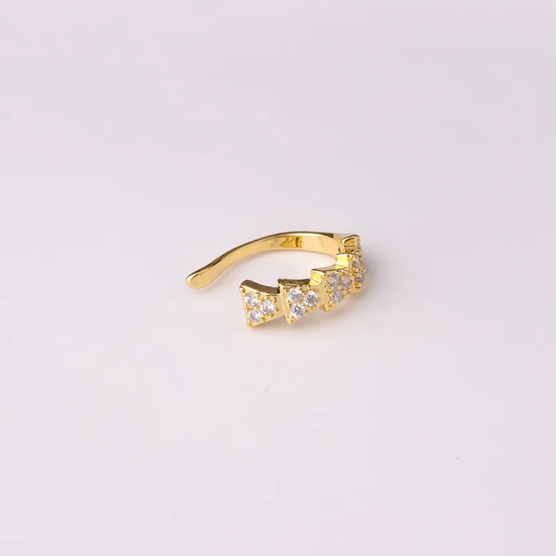 Новинка 2021 1 шт. Cz Циркон круглые серьги золотой серебристый цвет открыт для