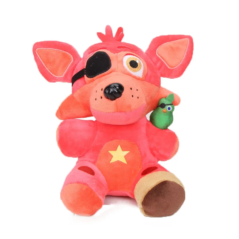 5292 red 25cm 15 см-45 см Five Nights at Freddy's плюшевые игрушки FNAF кошмар красный Foxy Freddy Fazbear плюшевый брелок-подвеска мягкая кукла - Цвет: 5292 red 25cm
