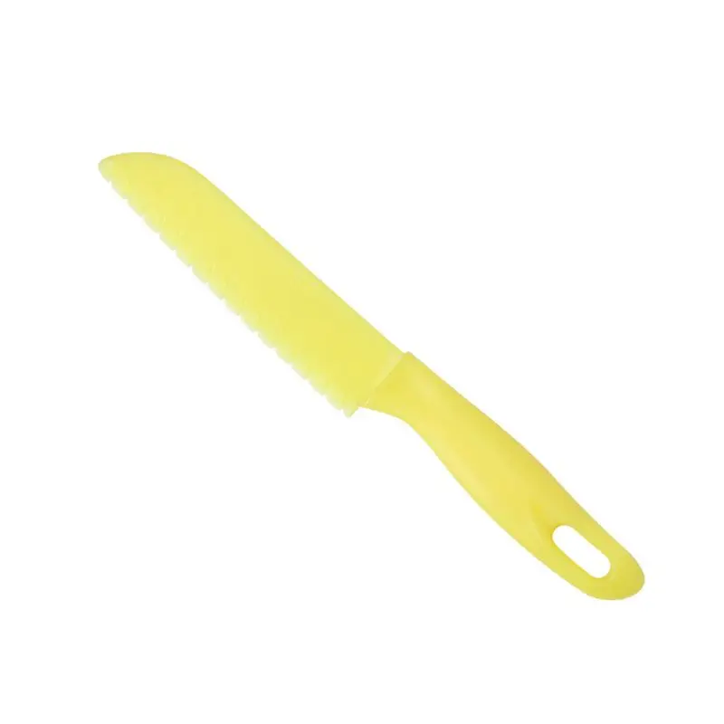 

5 Pieces Kids Kitchen Knife Set, ToddlerPlastic Kitchen Knife Set