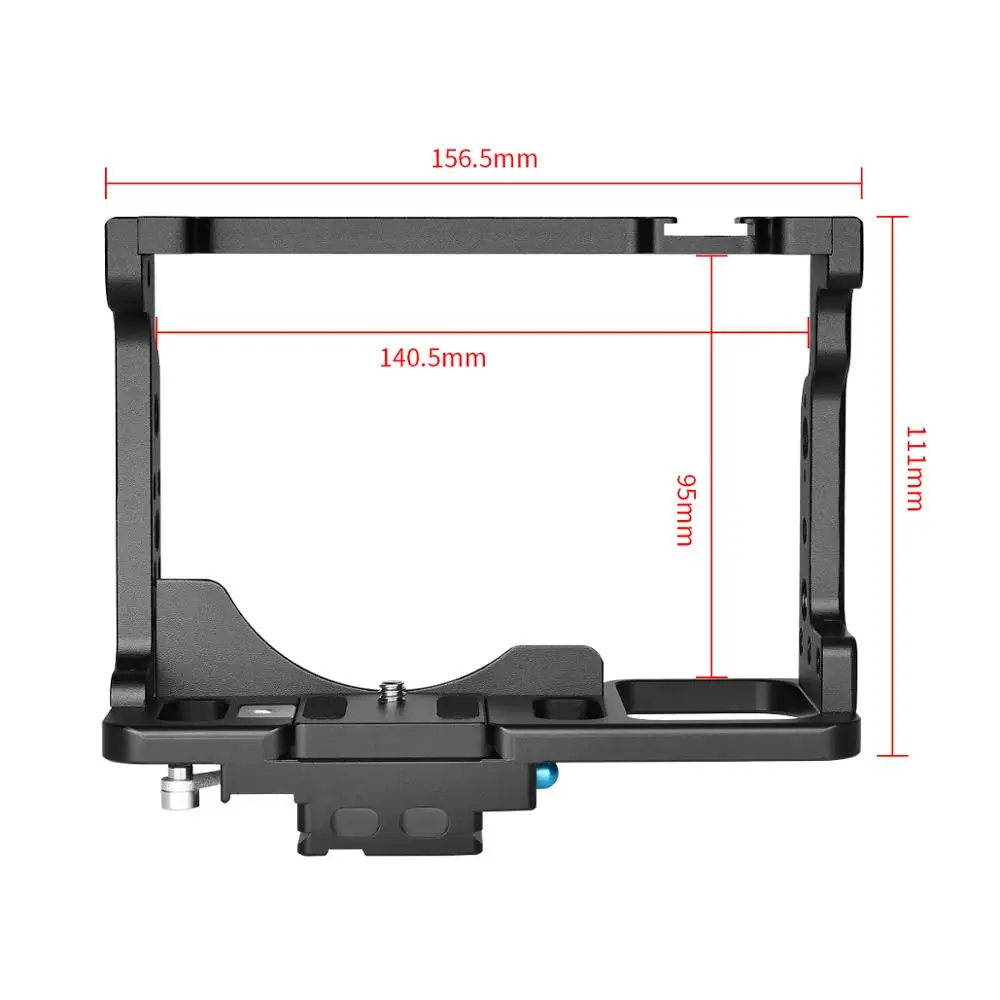 Yelangu Z6/Z7 Camera Cage Professional Handle DSLR Video Stabilizer Rig with Cold Shoe and Quick Release Plate For Nikon Z6 Z7 |