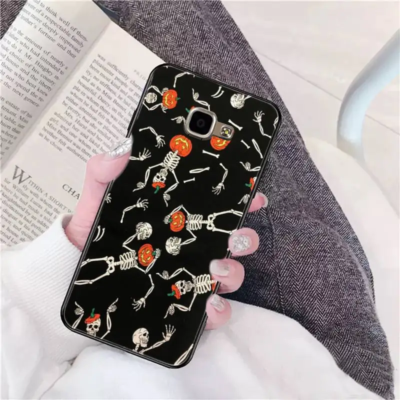 

YNDFCNB Skeleton Phone Case For Samsung Galaxy A30 A20 S20 A50S A30S A71 A10 A10S A7 A8 A6 plus Cases