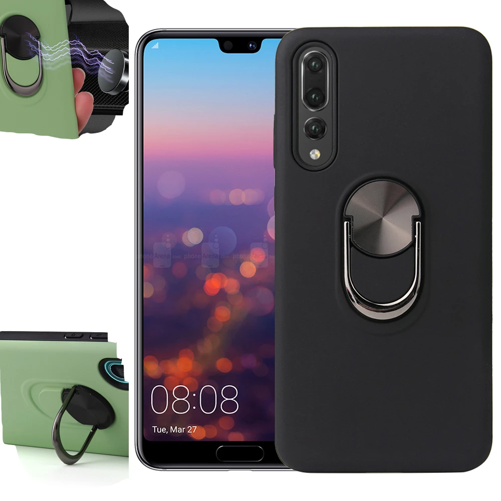 

Shockproof Phone Case For Huawei P20 P30 Pro Lite Mate 20 Pro Matte 360 Full Protective Anti-knock Hard Pc Tpu Case Soft Coverr