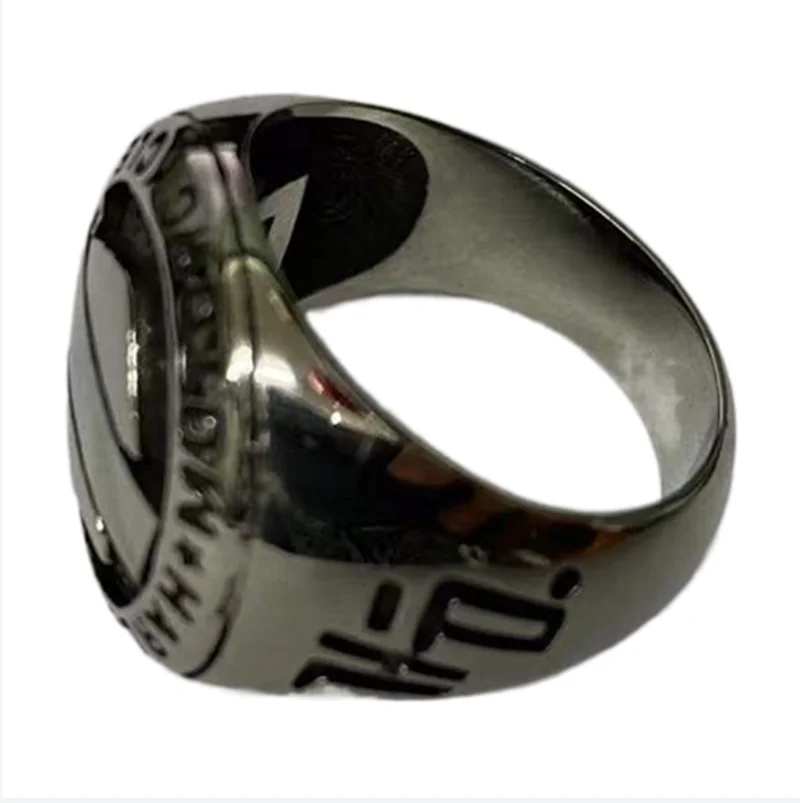 Винтажные кольца для мужчин и женщин Висячие ювелирные изделия из нержавеющей