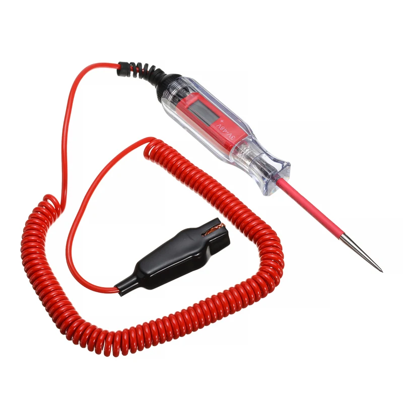 Цифровой автомобильный диагностический сканер с ЖК-дисплеем 3-48 В | Автомобили и