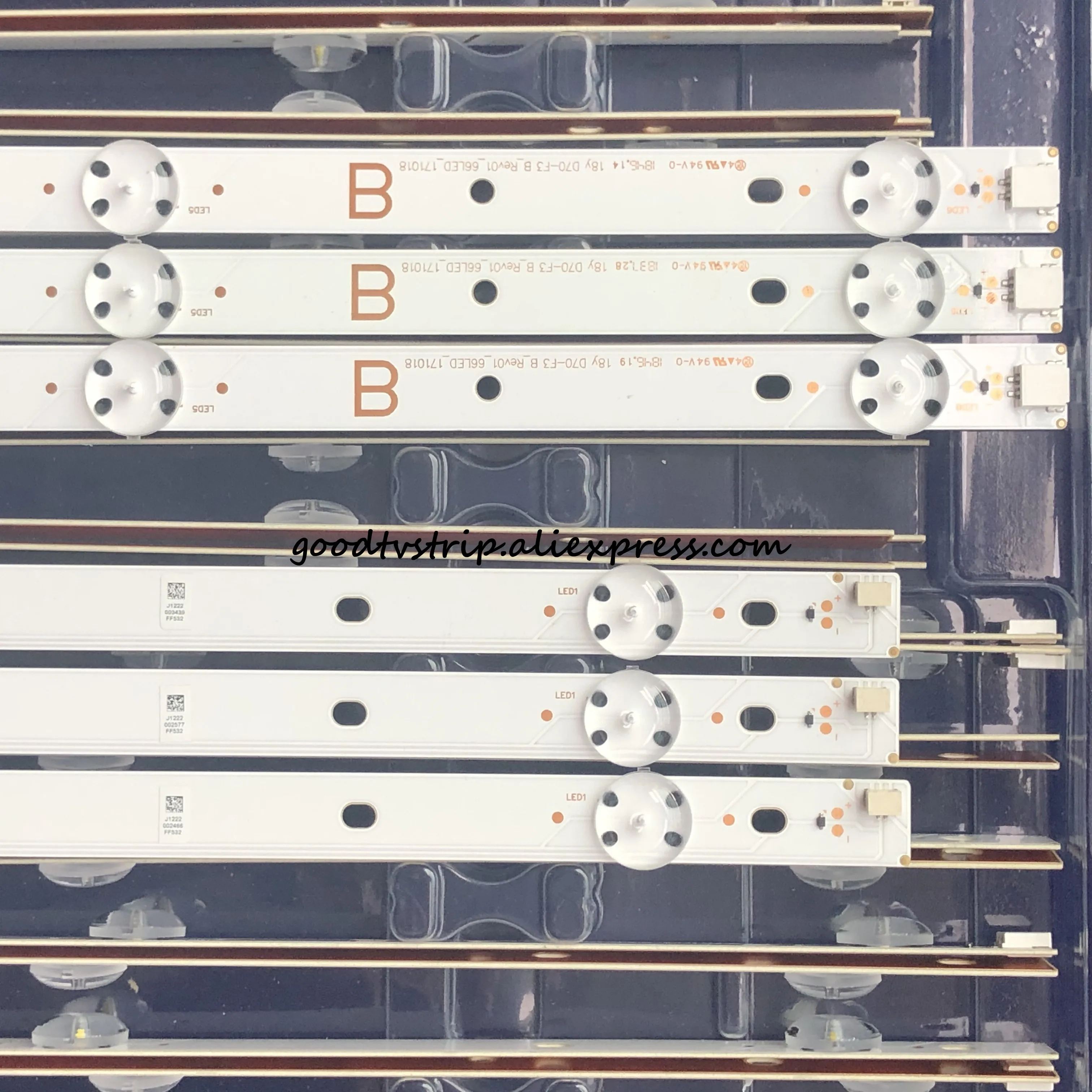 1Set=12pieces For S o n y 70inch TV LED Backlight Strip Bars KD-70X690E S700DUC-A A8387826A 3PCM00693A 3PCM00694A | Лампы и освещение
