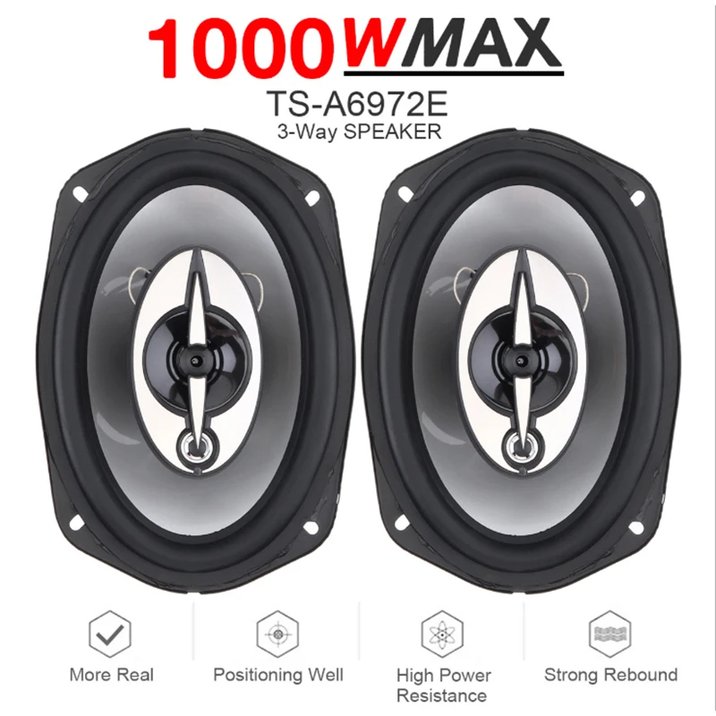 Автомобильный коаксиальный Hi-Fi динамик 2 шт. 6 5 дюйма 400 Вт автомобильная