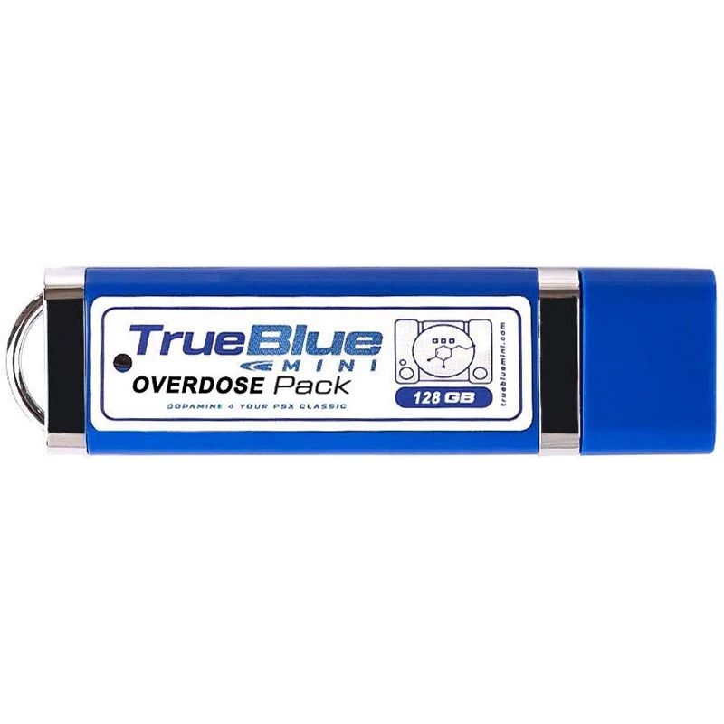 

203 Games True Blue Mini-Overdose Pack for PlayStation Classic (128GB) Accessories Hot 2-Player Games