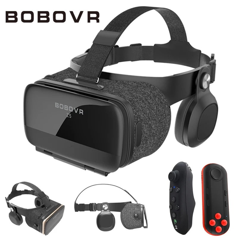 

Очки виртуальной реальности BOBOVR Z5 120 FOV VR, удаленные 3D очки виртуальной реальности, картонная 3D гарнитура виртуальной реальности для смартфо...