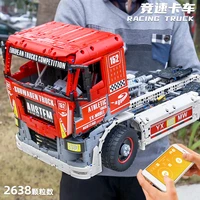 in stock mould king 13152 2638pcs new car toys moc 27036 app motorized race truck mkii building blocks kids christmas gifts