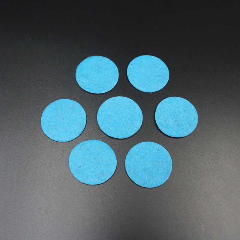 

100pcs Artificial Non Woven Fabric Toys Round DIY Eco-Friendly Bundle For Scrapbook Patches Crafts Toys for Children Kids