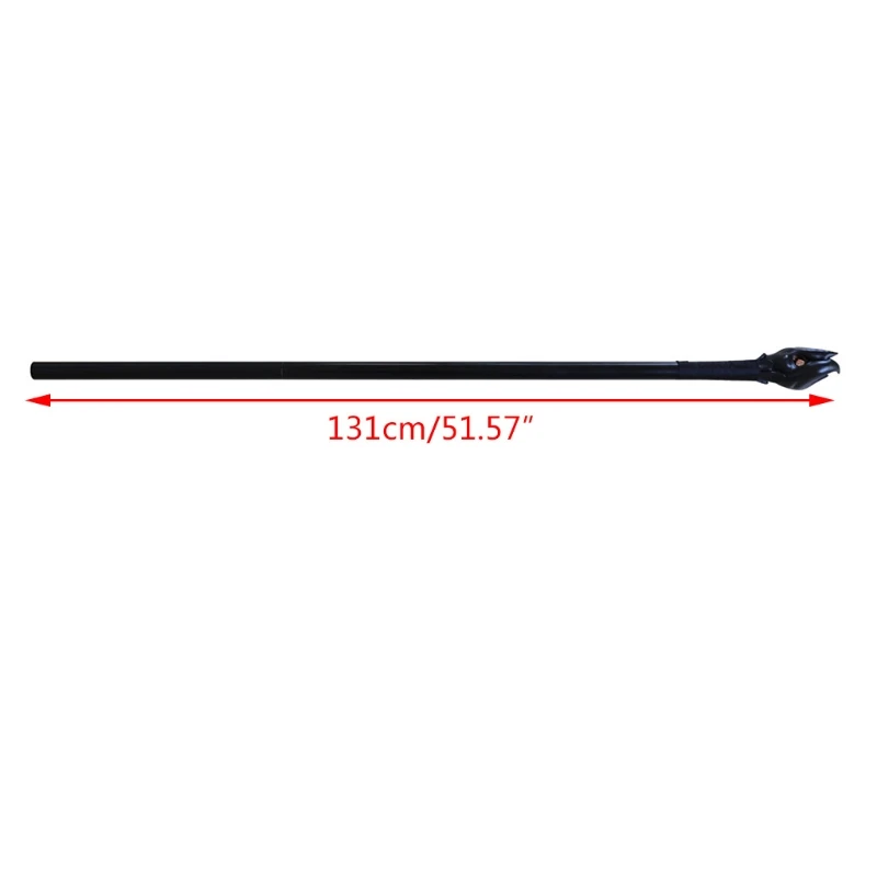 

Halloween LED Light Magic Wand Scepter Wizard Staff Evil Witch Cosplay Stick