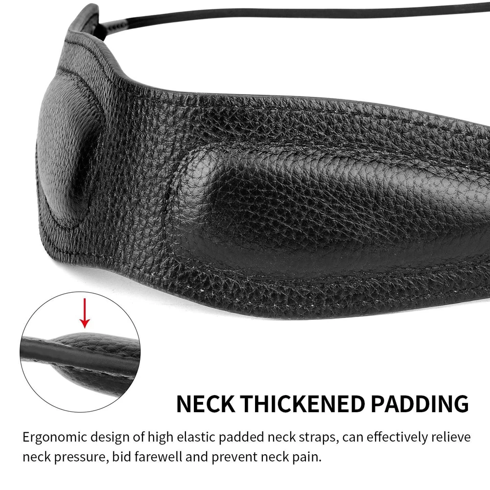 

Adjustable Saxophone Sax Leather Harness Shoulder Strap Belt High Quality Sax Neck Straps With Hook Clasp Saxophone Parts