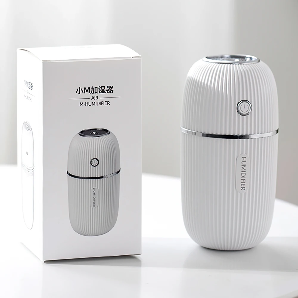 

300ML Ultrasonic Humidifier USB Aroma Essential Oil Diffuser Romantic Color Night Lamp Mist Maker Portable Car Humidificador