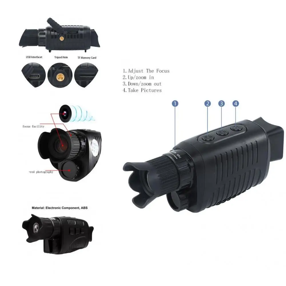 

Super Wide Field Compact Premium Focus Monocular Telescope for Camping