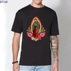 Мужская одежда 2020 забавная футболка Our Lady of Guadalupe Virgin Mary Harajuku уличная одежда с графическим принтом Camisas Hombre Mujer футболка