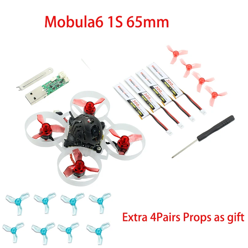19000KV For Frsky Happymodel Mobula7 75 мм Mobula6 65 мм Bwhoop Crazybee F4 Pro OSD 2S FPV гоночный Дрон Квадрокоптер с обновлением BB2 ESC 700TVL BNF - Цвет: 19000KV For Frsky