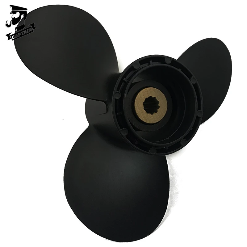 9.9HP 15HP 9 1/4x10 Пропеллер подходит для Suzuki подвесной DF8A DF9.9A/9.9B DF15A DT15C DT9.9 DF20A 10 зубьев
