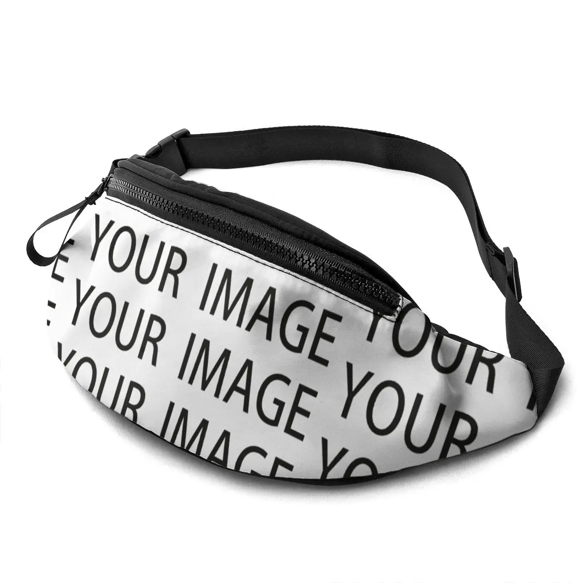 

Custom Waist Bag Jogging Male Waist Pack Polyester Print Bag