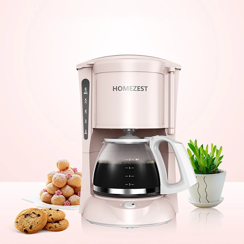 coffee and tea dual purpose household automatic american coffee machine for electric kitchen appliances american coffee machine free global shipping