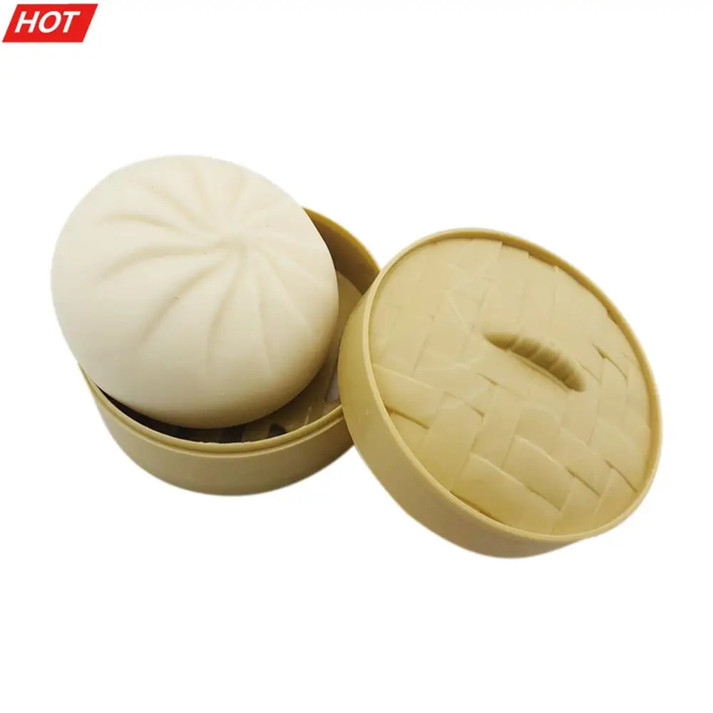 

Имитация булочек, хлеб, игрушка на пару, мягкая рекомпрессионная игрушка, сжимаемая игрушка-фиджет, сжимаемая игрушка