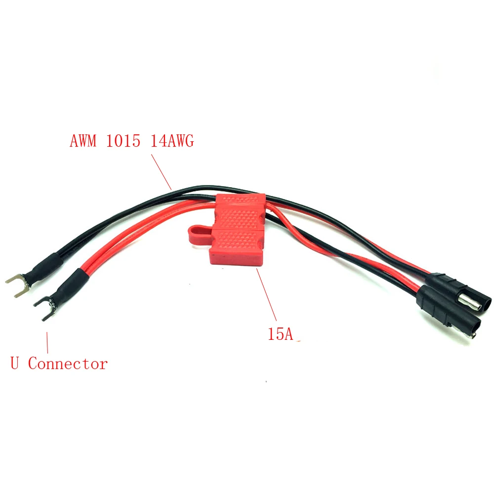 

5pcs DC Power Cable Cord W/U Connector For Motorola SM50 SM120 GM300 GM3188 GM338 GM3688 GR300 Radio Walkie Talkie Accessories