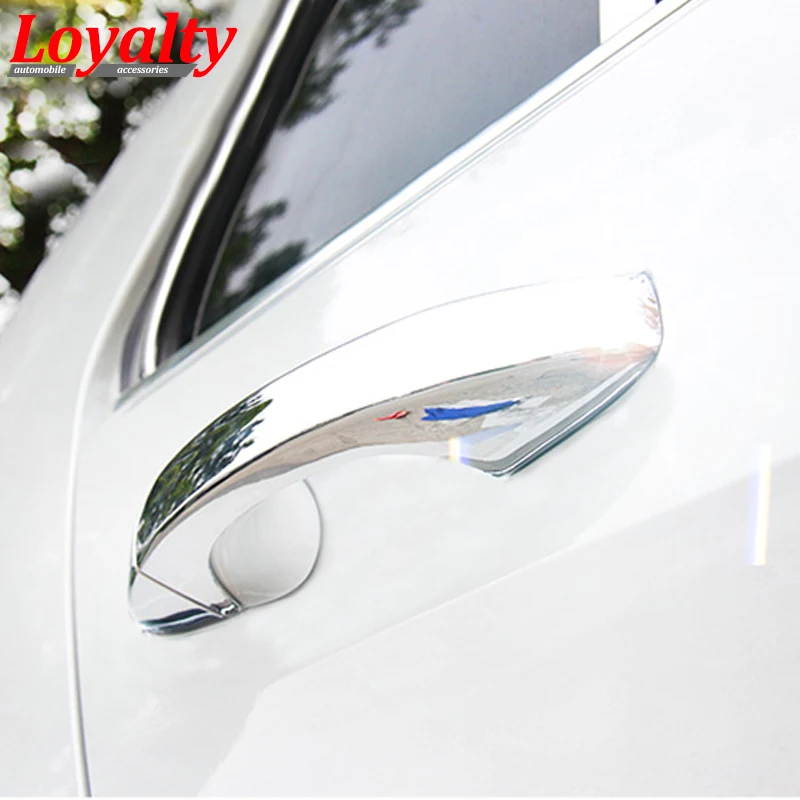 Хромированная накладка на дверную ручку Volkswagen VW Golf 7 Mk7 2013 2014 2015 2016|siding door|abs chromeauto
