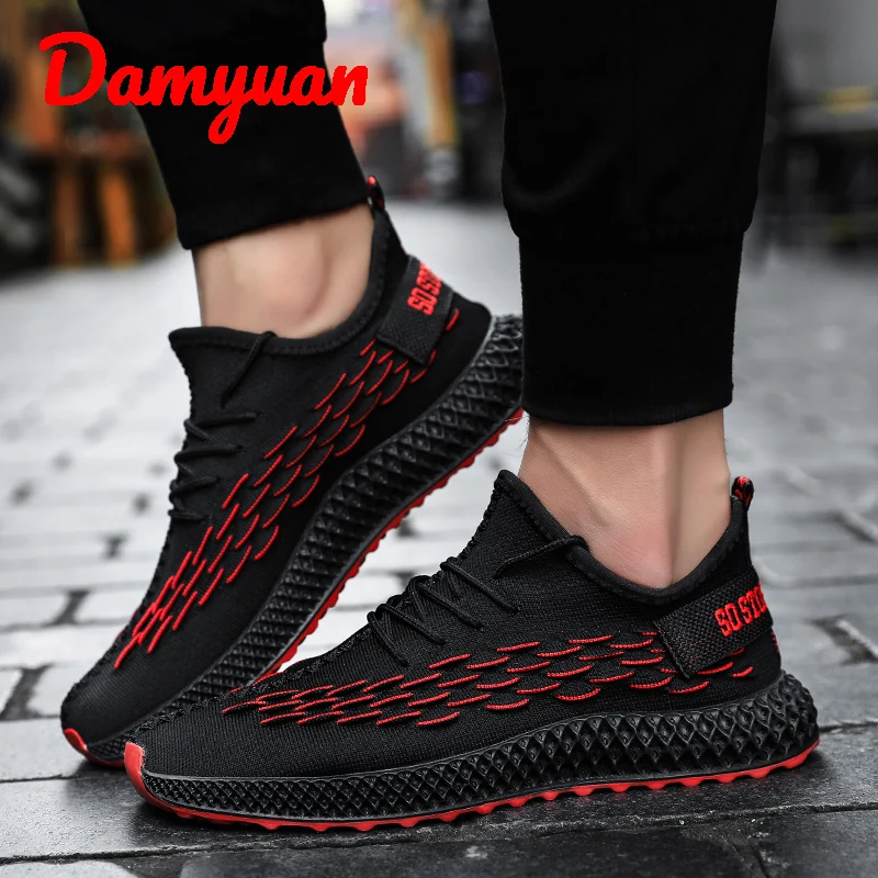 Damyuan 2020 зимние новые летающие ткацкие воздухопроницаемые модные мужские