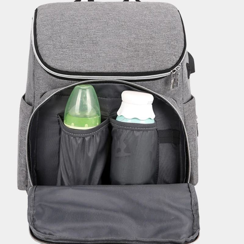 Водонепроницаемая сумка для подгузников мамы отдельная бутылочек большая