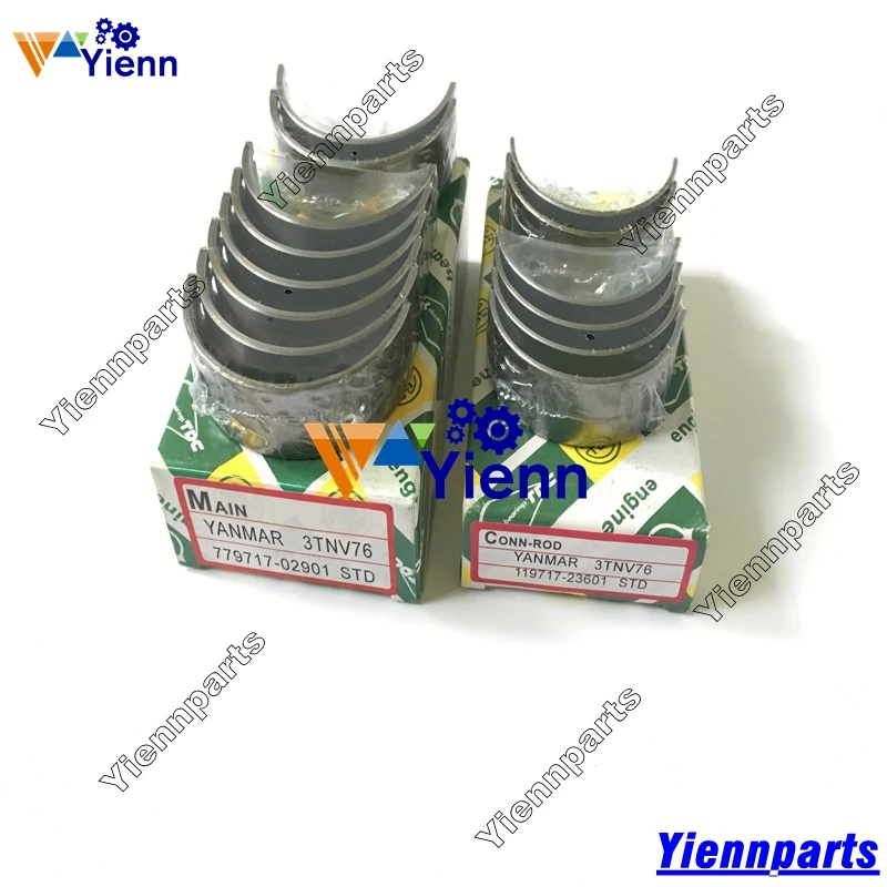 Для Yanmar 3TNV76 ремонт комплекта с клапаном лайнер для поршневого кольца головка