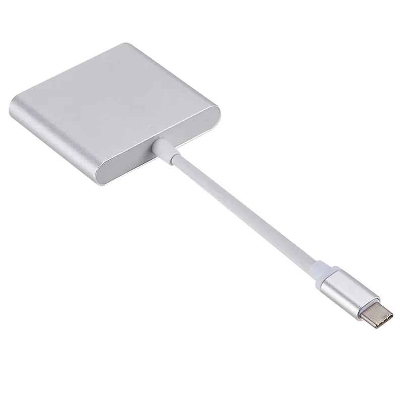 3 в 1 USB-C HDMI кабель конвертер Тип C переключатель на Кабель-адаптер 4K 1080P для Samsung Huawei