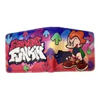 Популярный кошелек из мультфильма Игра, пятница ночь, короткий кошелек Funkin FNF с отделением для монет держатель для карт