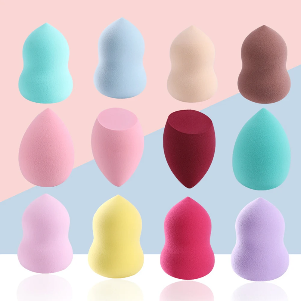 

1Pc Cosmetic Puff Powder Smooth Women's Makeup Face Foundation Sponge Mini Lightweight Beauty Egg Make Up Tools Accessories