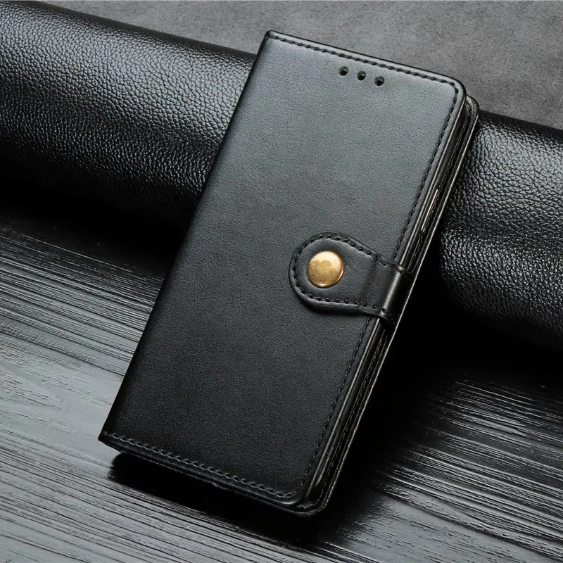 Black Бизнес-стиль, кожаный чехол для iPhone 7 8 6 s 6s plus X XR XS 11 Pro Max Пряжка Бумажник откидная крышка для iPhone 11 чехол iPhone XR - Цвет: Black