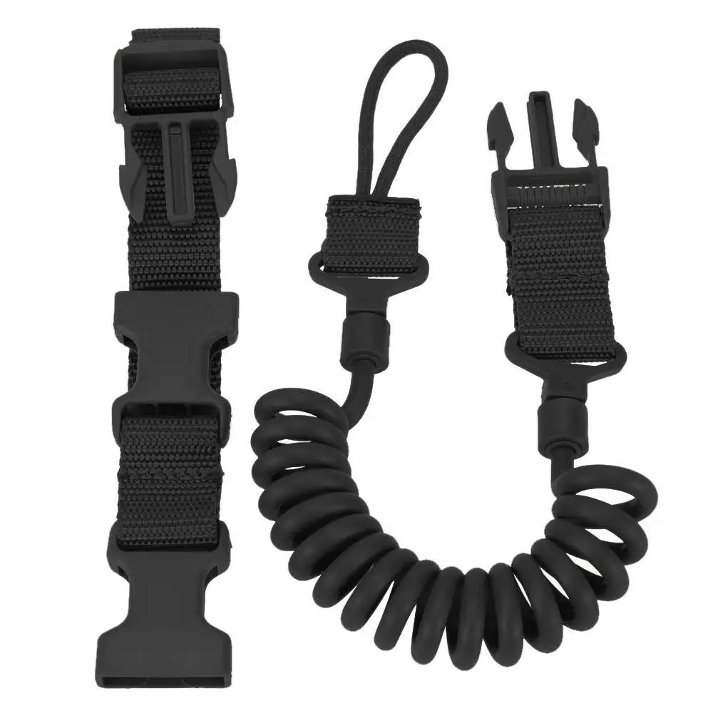 

Строп для винтовки, ремень для тактического страйкбольного оружия, ремешок, аксессуары для охоты, брелок с защитой от потери