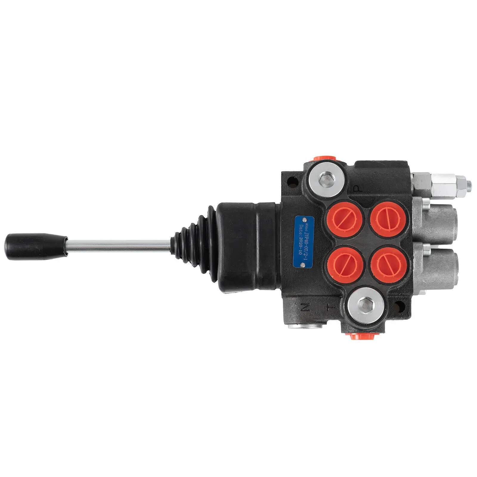 2 Spools Hydraulic Directional Control Valve Double Acting Cylinder Spool Motor Distributor Monoblock Operated Tractor Loader