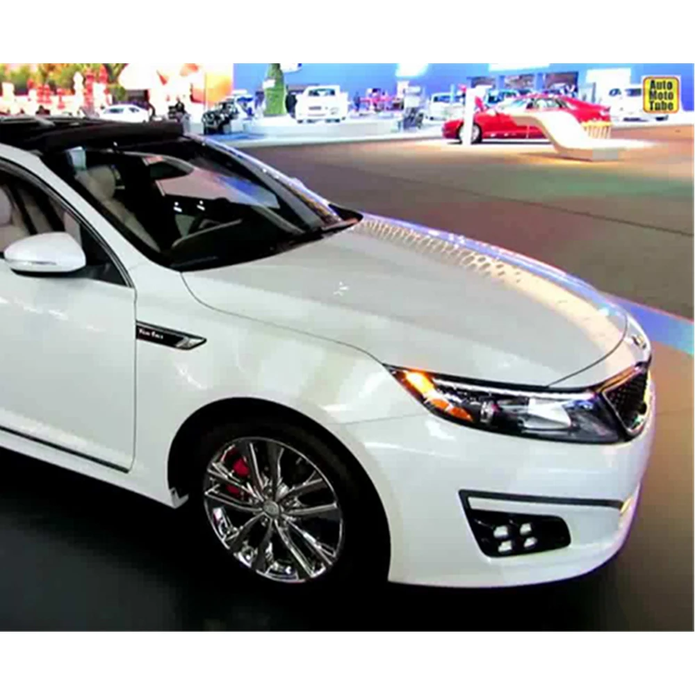 Автомобильная проблесковая 1 комплект Светодиодный дневной светильник для Kia