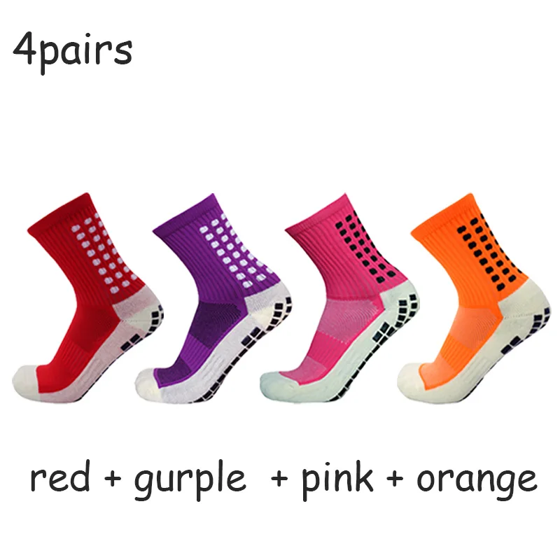 Sports Football Socks Non-slip Silicone Bottom Wear-resistant Breathable Rugby Baseball Soccer Socks Men Women