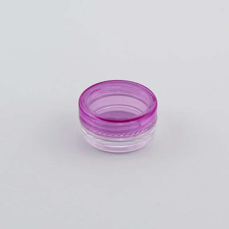 2g Rose Red 12 шт пустые для небольших банок многоразовые мини пластиковые бутылки Косметическая банка, контейнер маленькая круглая бутылка маленькая банка для крема твердые духи - Цвет: 2g Rose Red