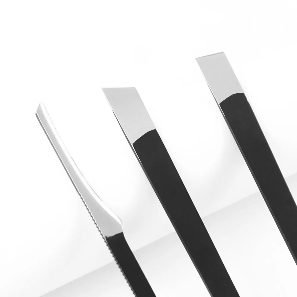 3 шт. нож для педикюра из нержавеющей стали черного цвета инструменты вросших
